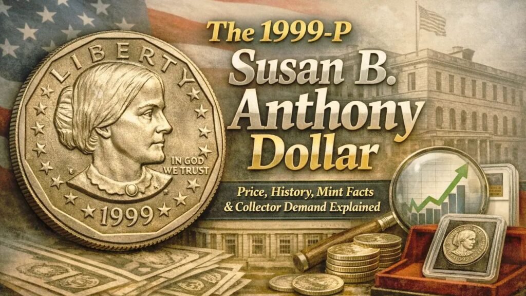 1999-P Susan B. Anthony Dollar