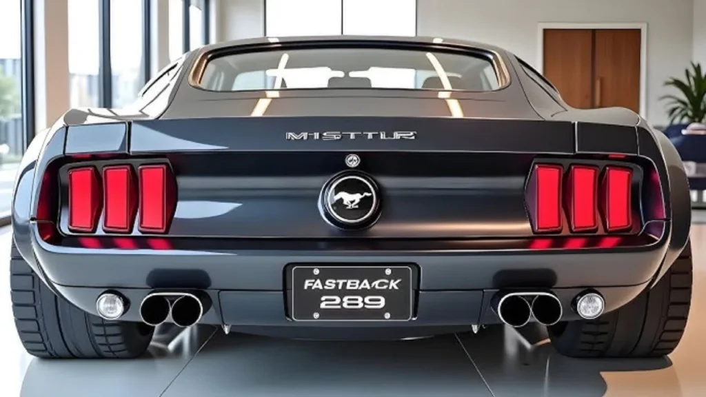 Mustang Fastback 289 2026 Revealed With V8 Soul