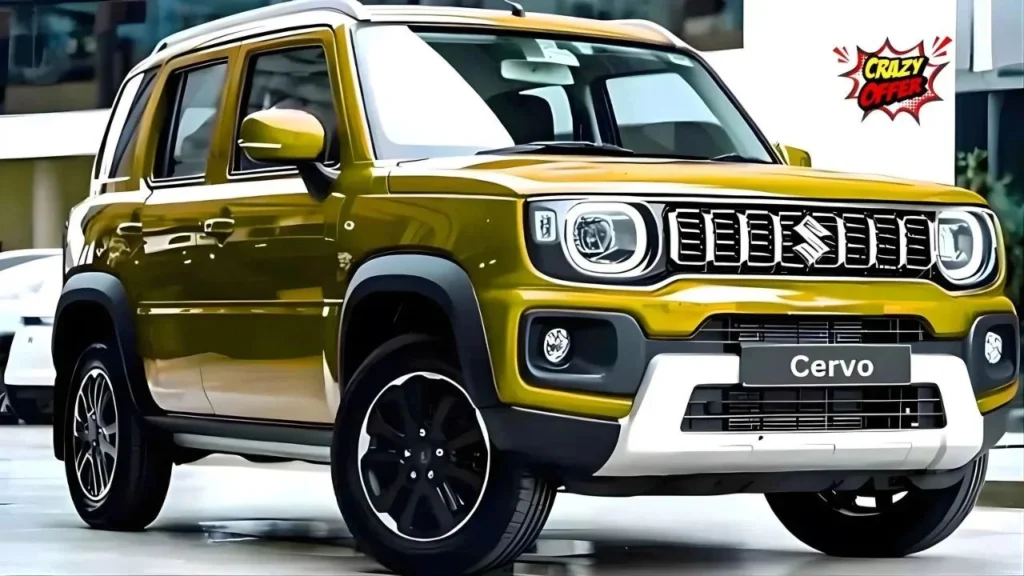 Maruti Suzuki Cervo Launched 2025 at ₹2.4 Lakh